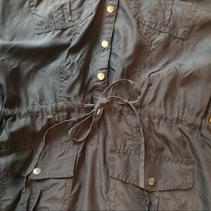 Michael Kors Gray Tunic w/ 4 pockets & waist tie